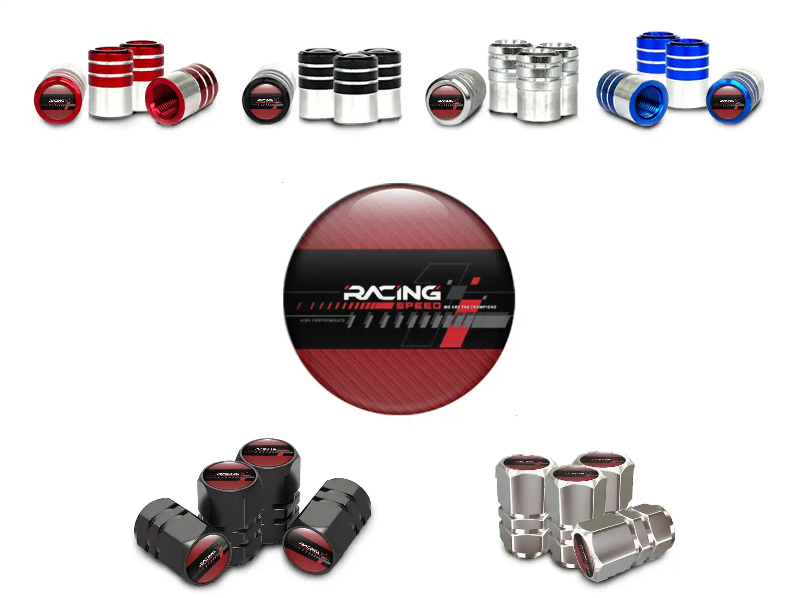 Tyre Valve Caps for Trucks Force Build